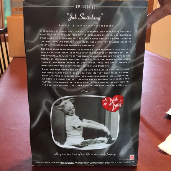 I Love Lucy “Job Switching” Doll - Picture 5 of 5